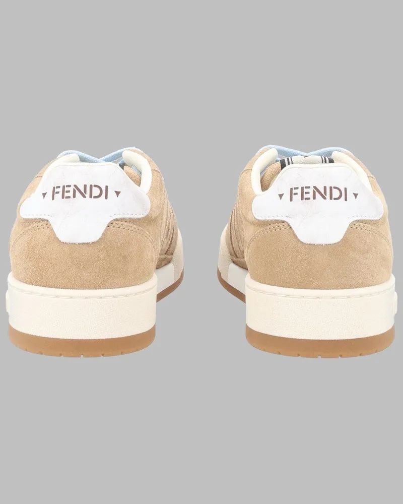 Fendi Match Sneaker — Beige Beige