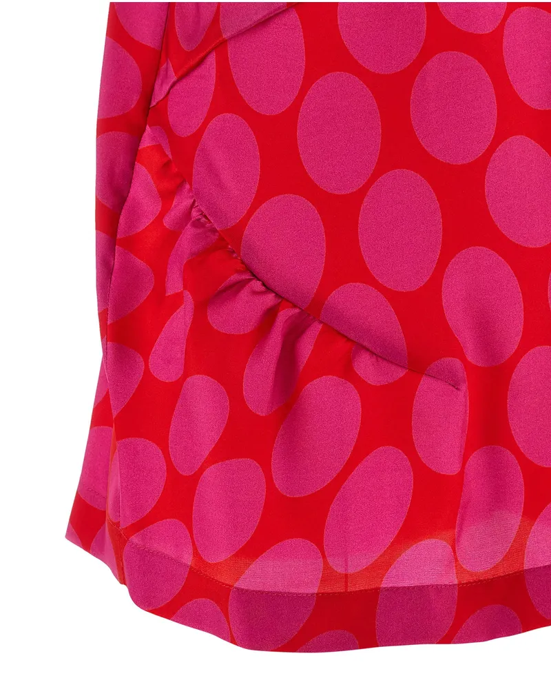 Dries van Noten Caliya Tunic — Magenta Magenta