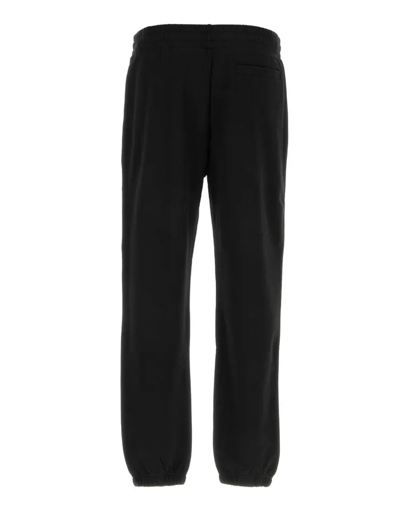 Moncler Men's Black Cotton Joggers 999 Exterior: Pantaloni Black