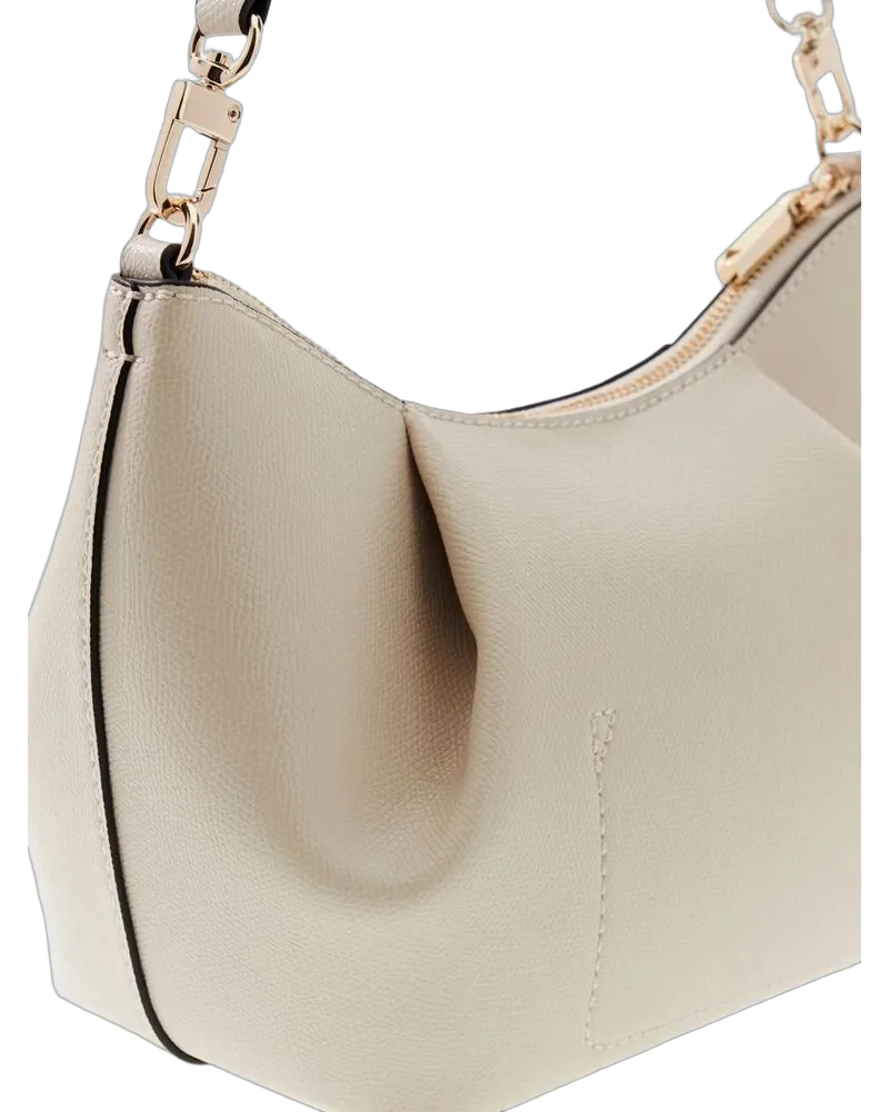 Guess Women's Shoulder Bag Off White Polyurethane Shoulder-bags Beige