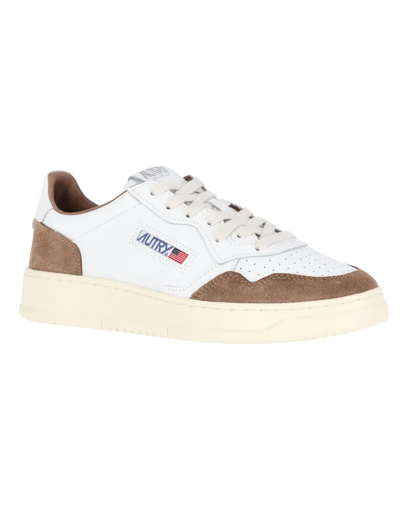 AUTRY Men's Sneakers White Upper: Cow Leather White