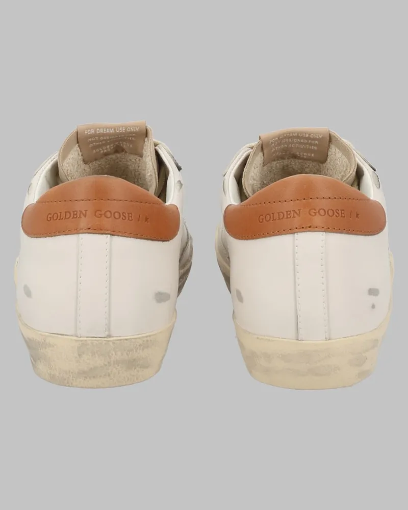Golden Goose Super-Star Sneakers — White White