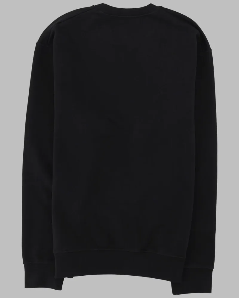 Dsquared2 Graffiti-Print Cotton Sweatshirt — Black Black