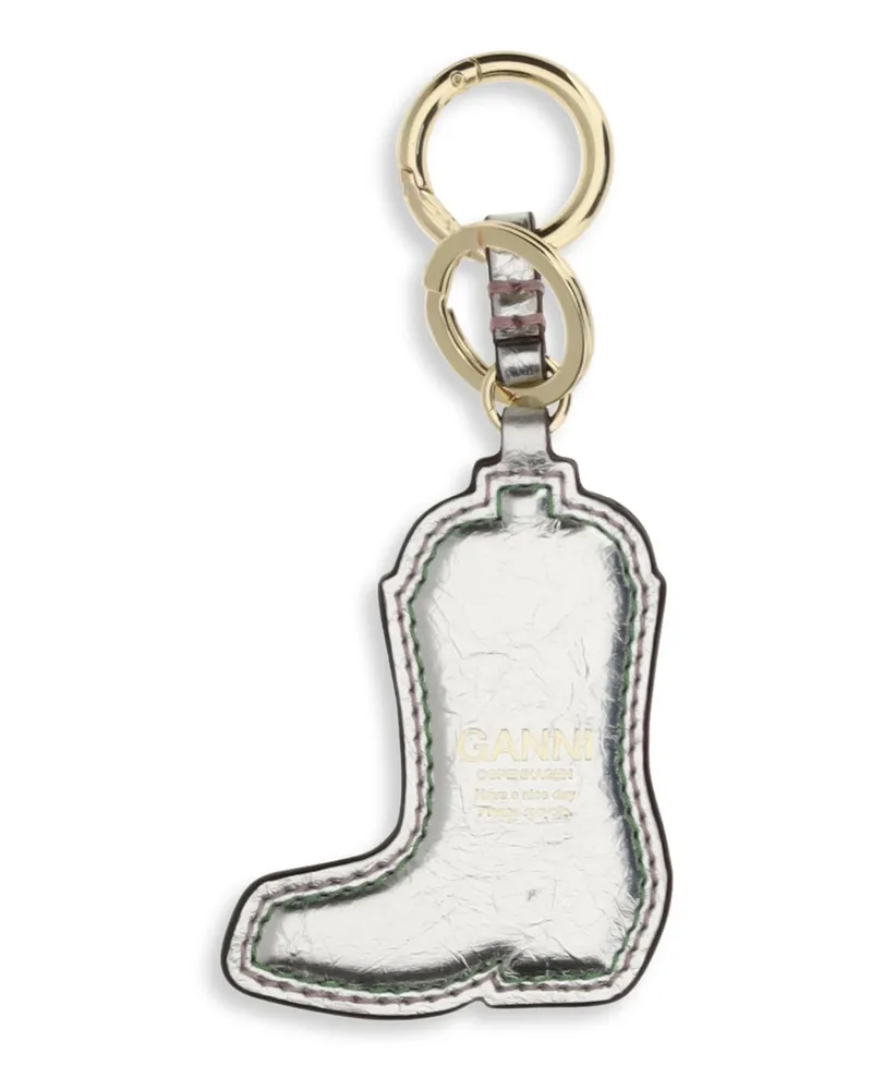 Ganni Women's Western Boot Keyring Keyrings E Chains Multi