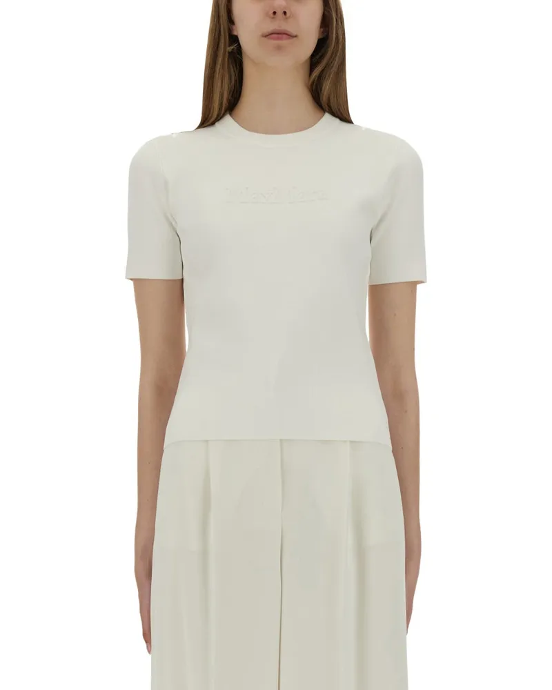 Max Mara Adelio T-Shirt — White White