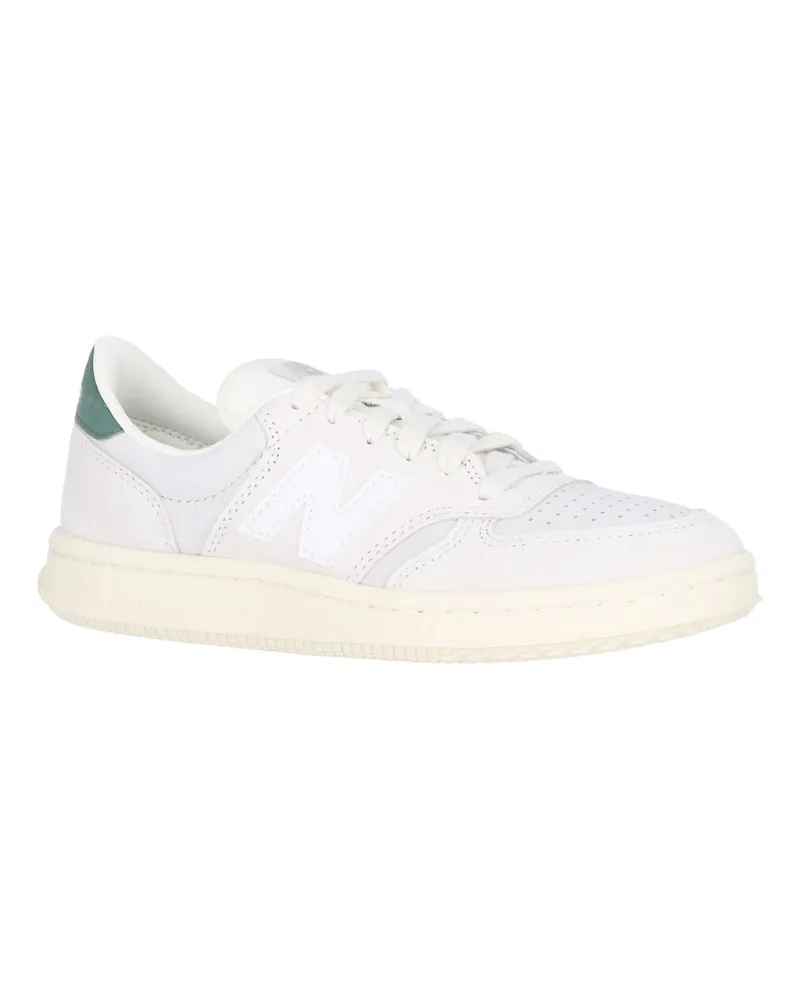 New Balance Unisex Sneakers White Leather White