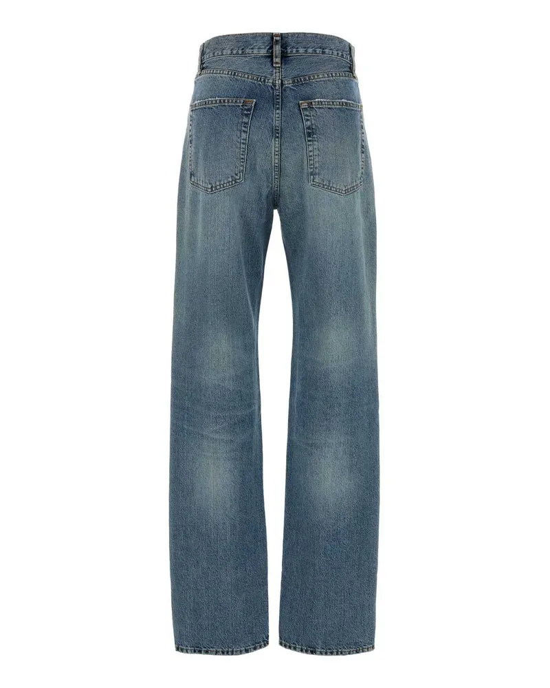 Frame Denim Women's The Stack Jeans Blue Cotton Blue