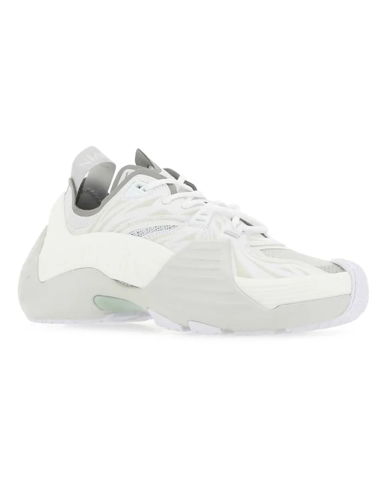 Lanvin Women's Multicolor Fabric And Rubber Flash-X Sneakers White White