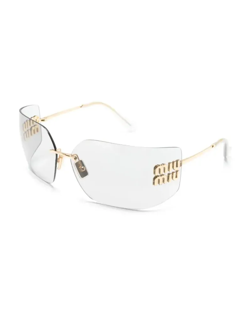Miu Miu 0MU54YS Sunglasses — Gold Gold