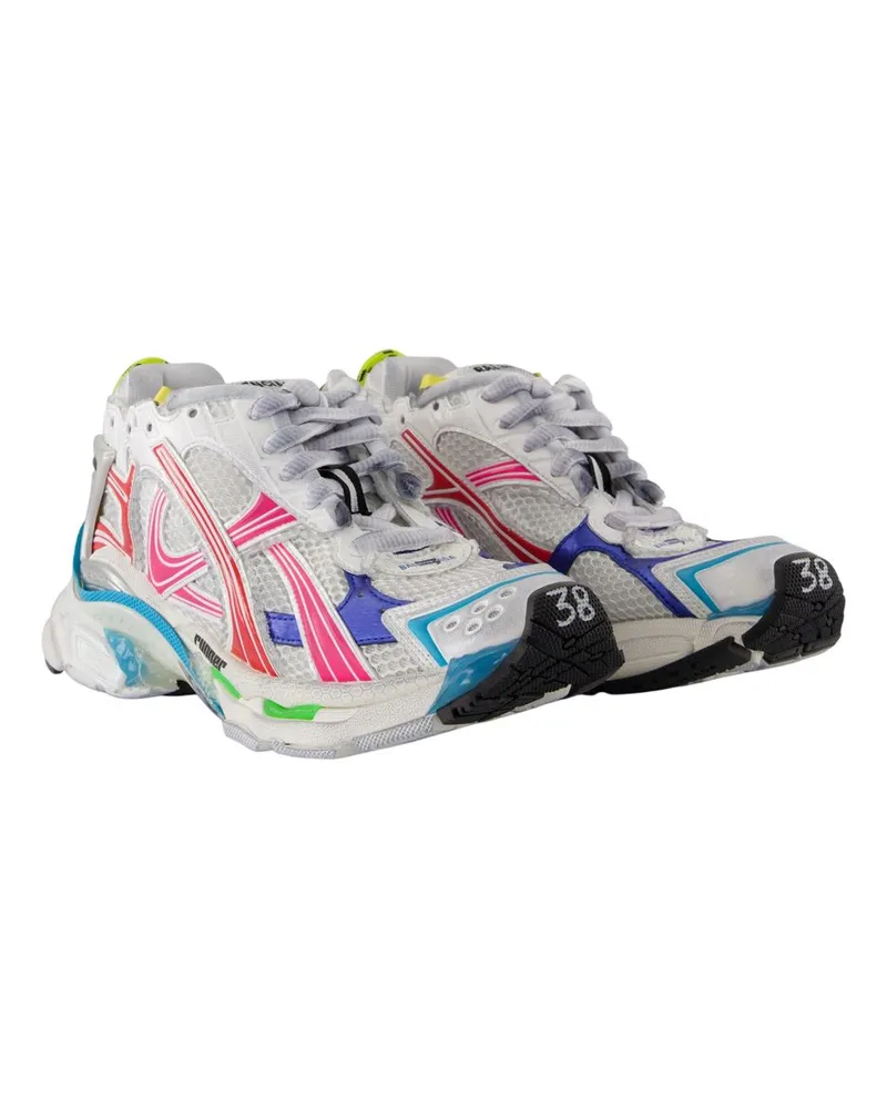 Balenciaga Women's Runner Sneaker Multicolor Synthetic Multicolor