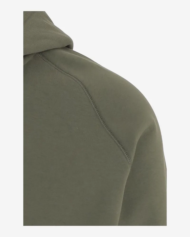 Carhartt WIP Men Cotton Hoodie Green Sweatshirts Sweater Green