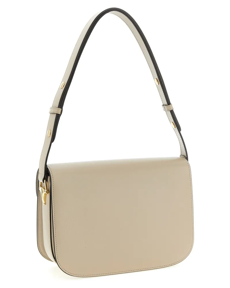 Gucci Women's Beige Calfskin Shoulder Bag Beige