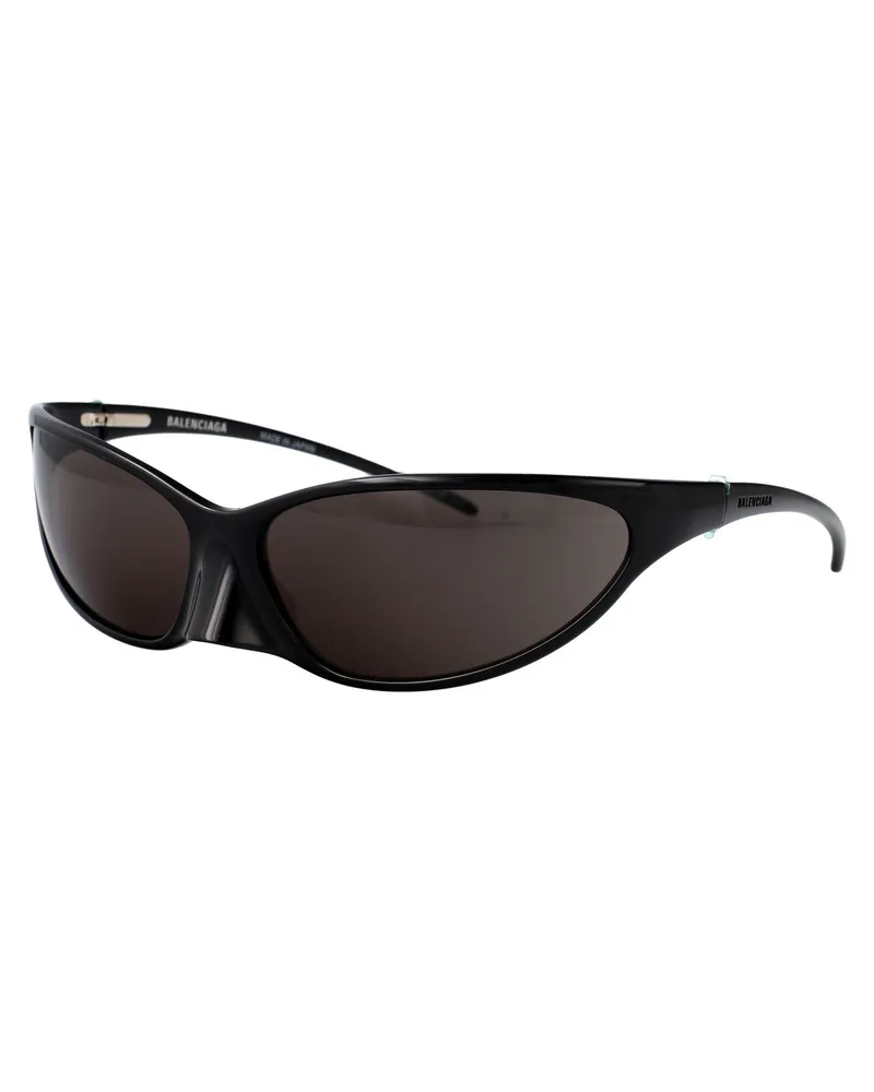 Balenciaga Unisex Sunglasses Bb0349s Black-Black-Grey Aluminium Black/black/grey Black