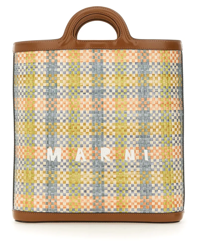 Marni Women's Tropicalia Bag Multicolour Body: Cotton Shoulder Multicolor
