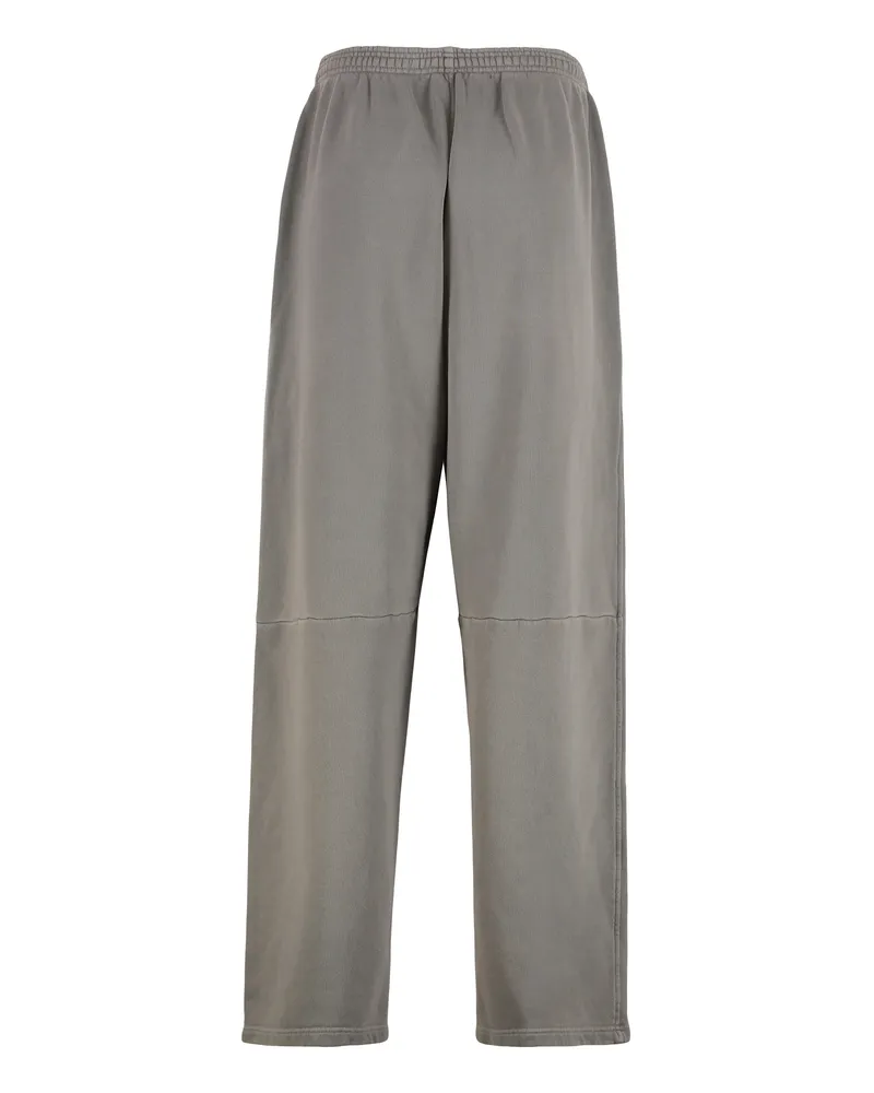 Alexander Wang Women's Cotton Track Pants Grey Gray