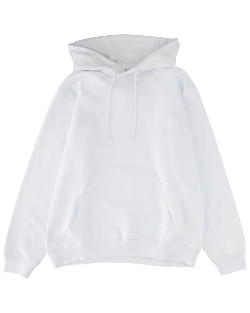 MSGM Logo-Embroidered Cotton Sweatshirt — White White