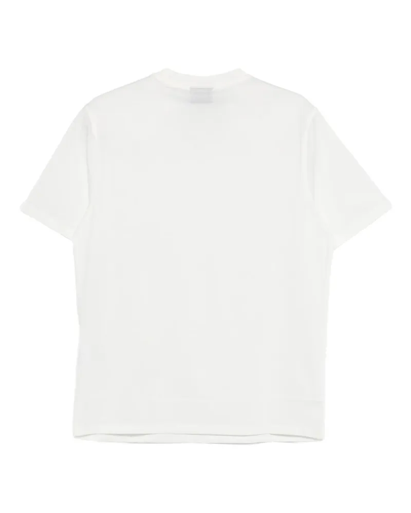 Emporio Armani Logo Cotton T-Shirt — White White