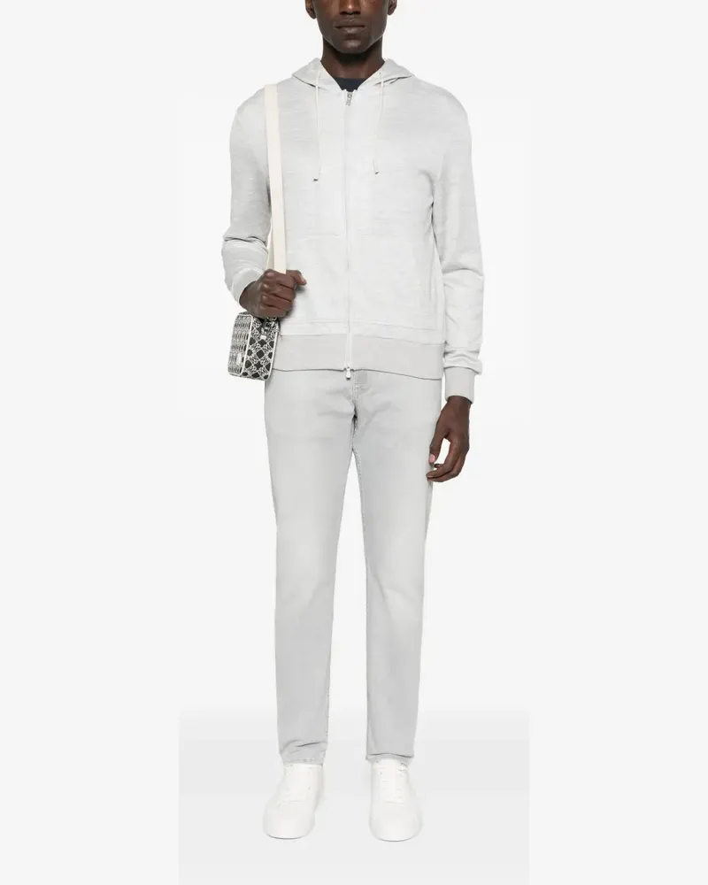 Eleventy Women's Zip-Up Hoodie Aw25 M 