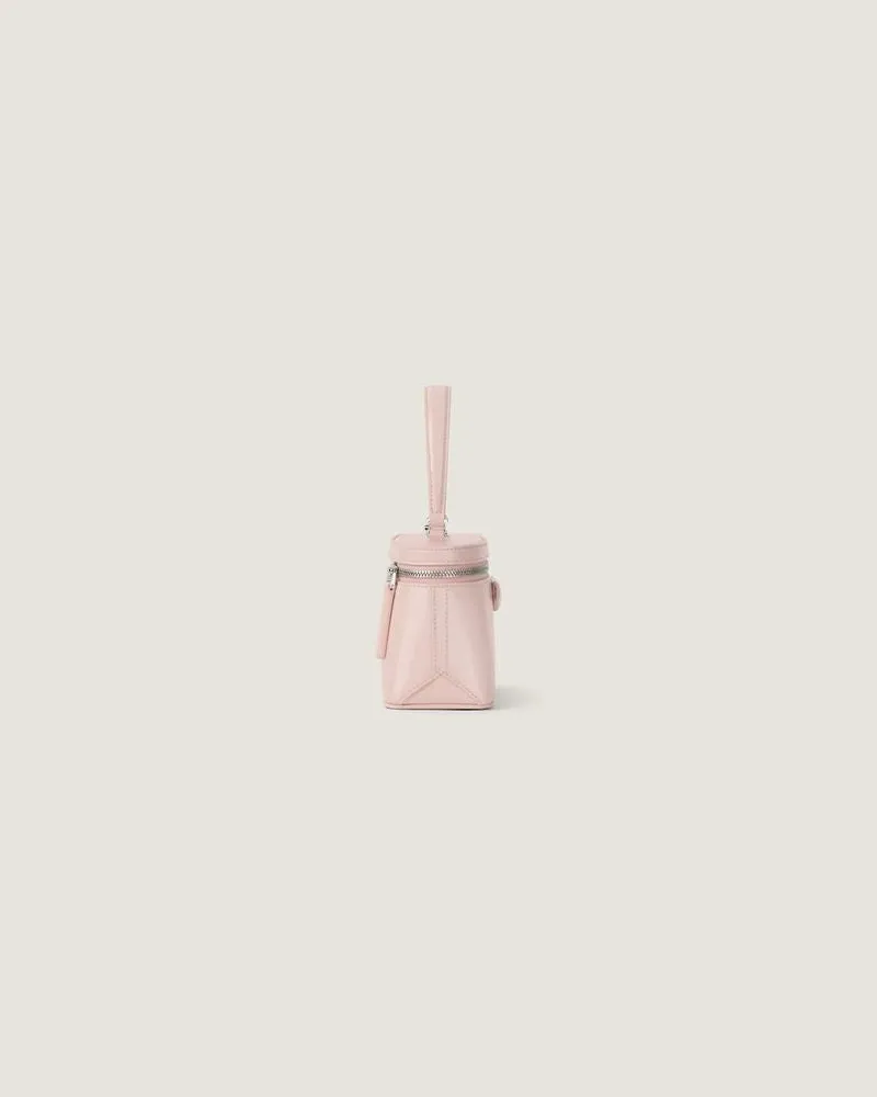 Givenchy Glazed Leather Top Handle Bag — Pink Pink