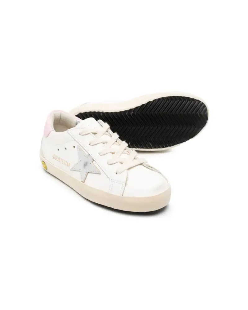 Golden Goose Super-Star Sneakers — White White