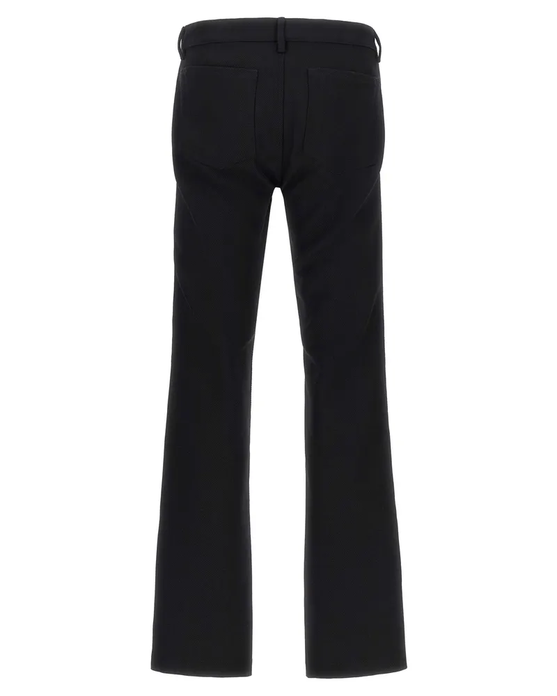 Rick Owens Men's Black Virgin Wool Pants Black