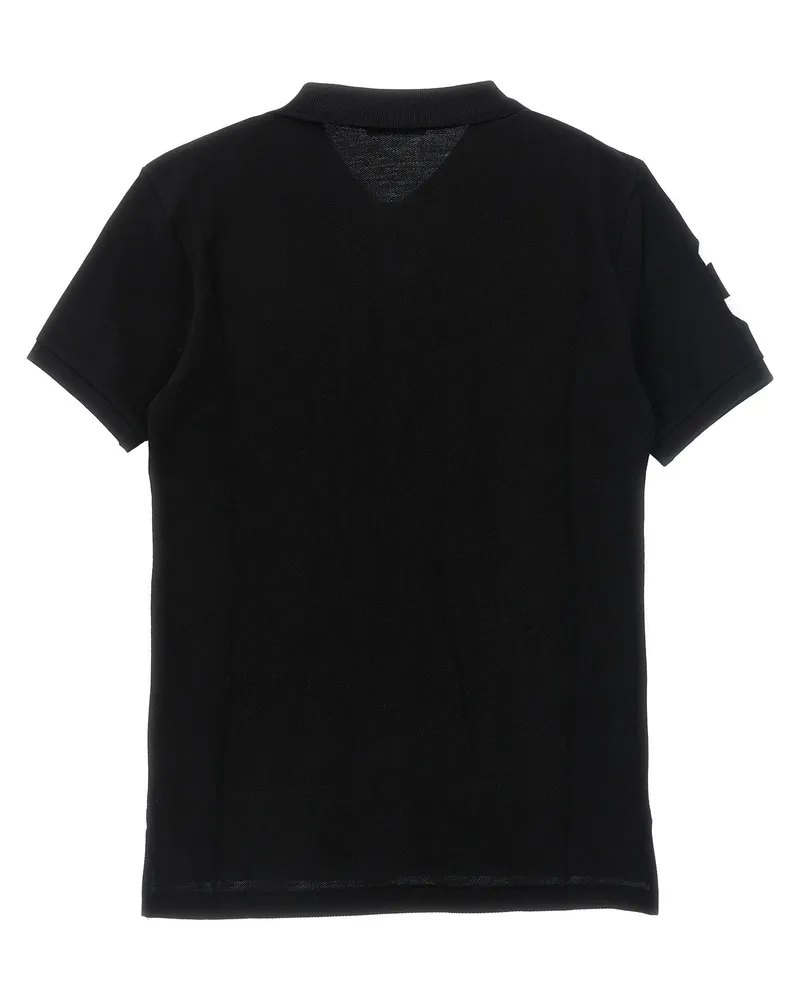 Ralph Lauren Big Pony Embroidered Polo Shirt — Black Black