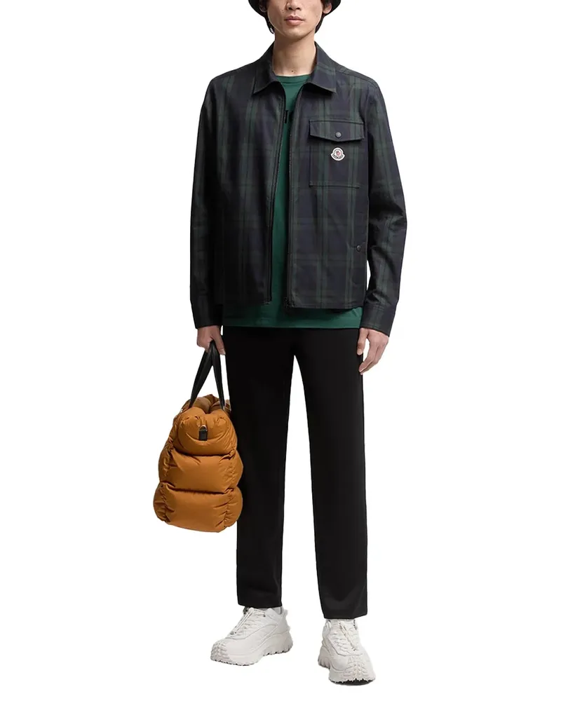 Moncler Stretch Nylon Joggers — Black Black