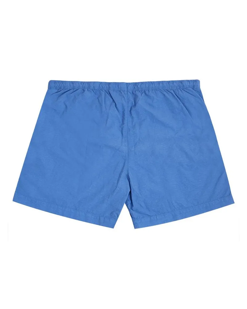 C.P. Company Men's Blue Polyamide Swim Shorts Blue