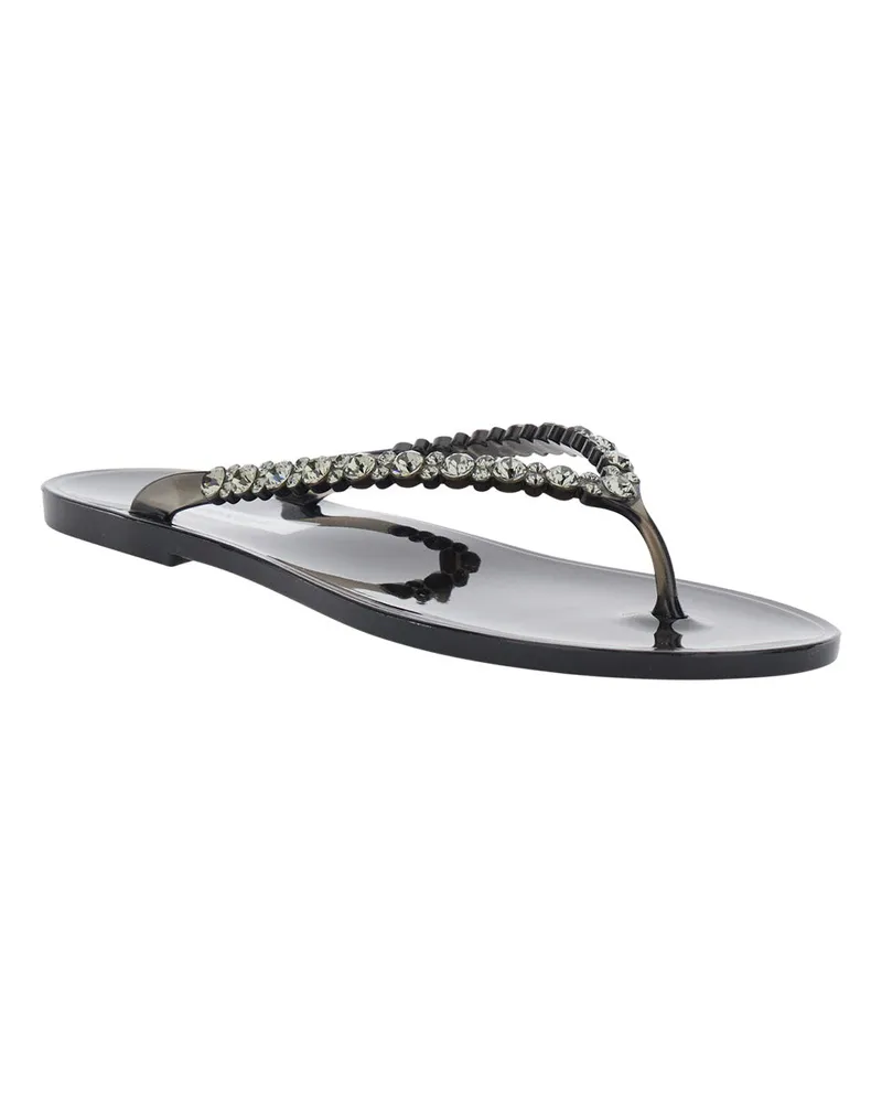 Menghi Women's Sandals Berta Black Pvc Black