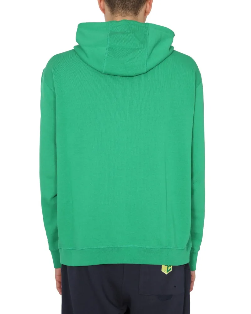 YMC Cotton Hoodie — Green Green