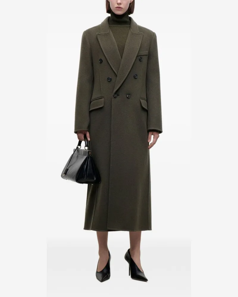 Victoria Beckham Coat — Green Green