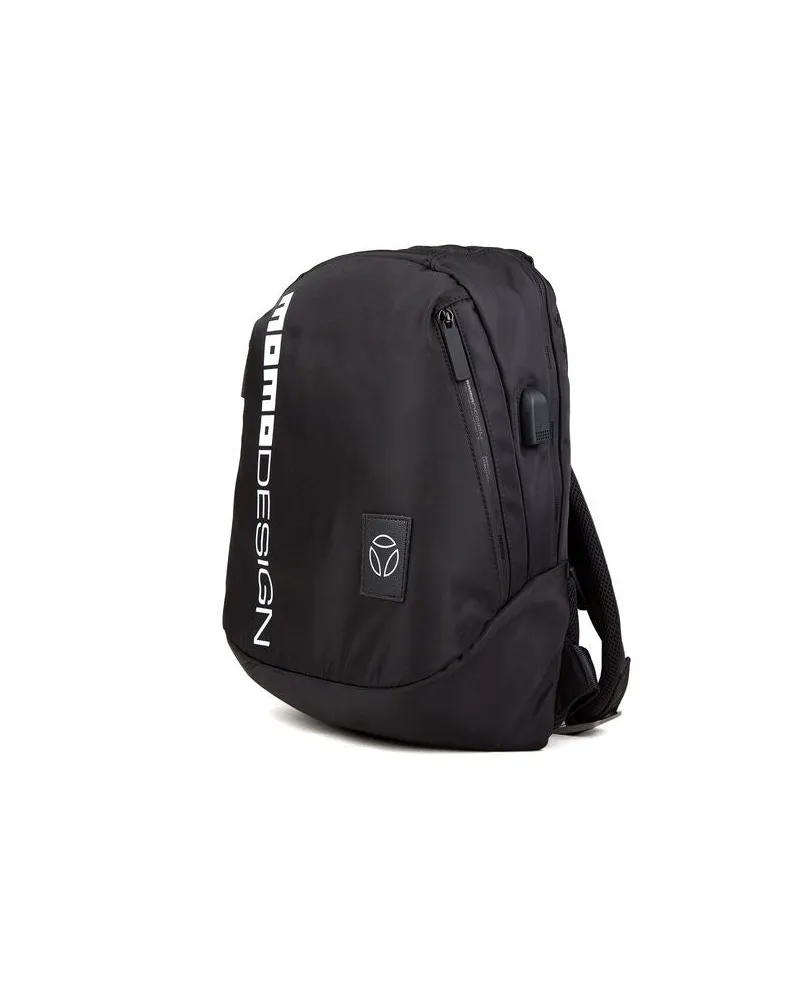 MOMO DESIGN Men's Backpack Black-Black Polyester Bags - Backpacks Black/black Black