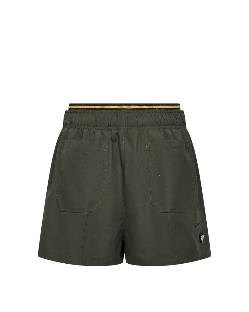 Prada Twill Chino Shorts — Green Green