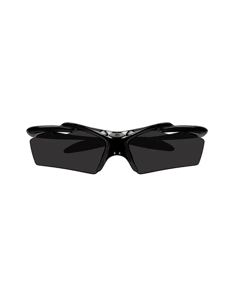 Balenciaga Unisex Sunglasses Black-Grey Bio Injection Black