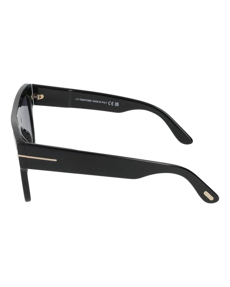 Tom Ford Unisex Sunglasses  Ft0847 01b 21-140 Injected Black