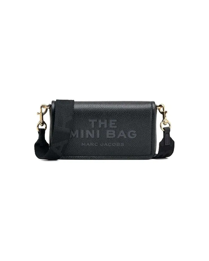 Marc Jacobs Women's Crossbody Bag Black Cow Leather Crossbody-bags Black