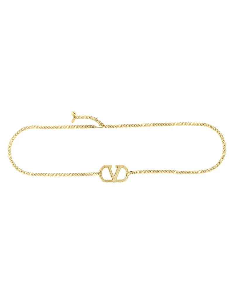 Valentino Garavani Women's Gold Brass Belt Gold
