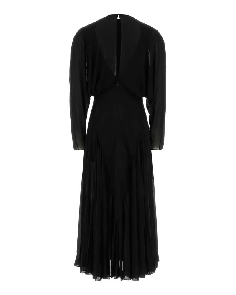 Alaïa Flare Dress — Black Black