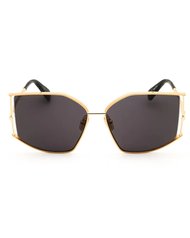 Max Mara Women's Mm0142 Sunglasses Gold Gold