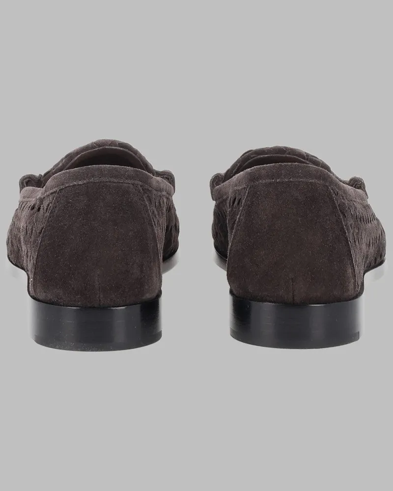 Bottega Veneta Silenzio Loafer — Brown Brown