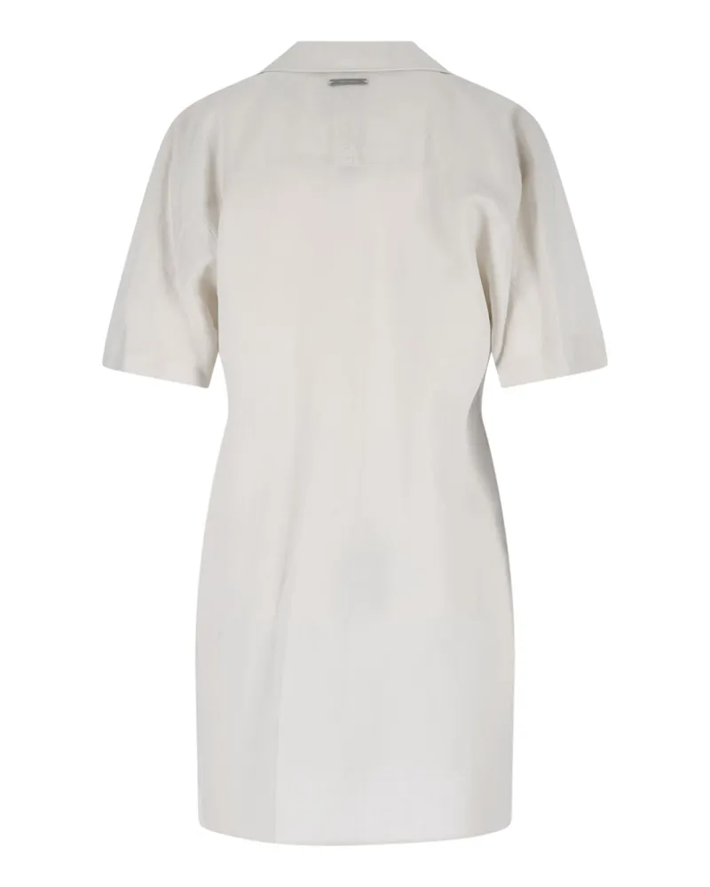Calvin Klein Women's Dresses Grey Lyocell White