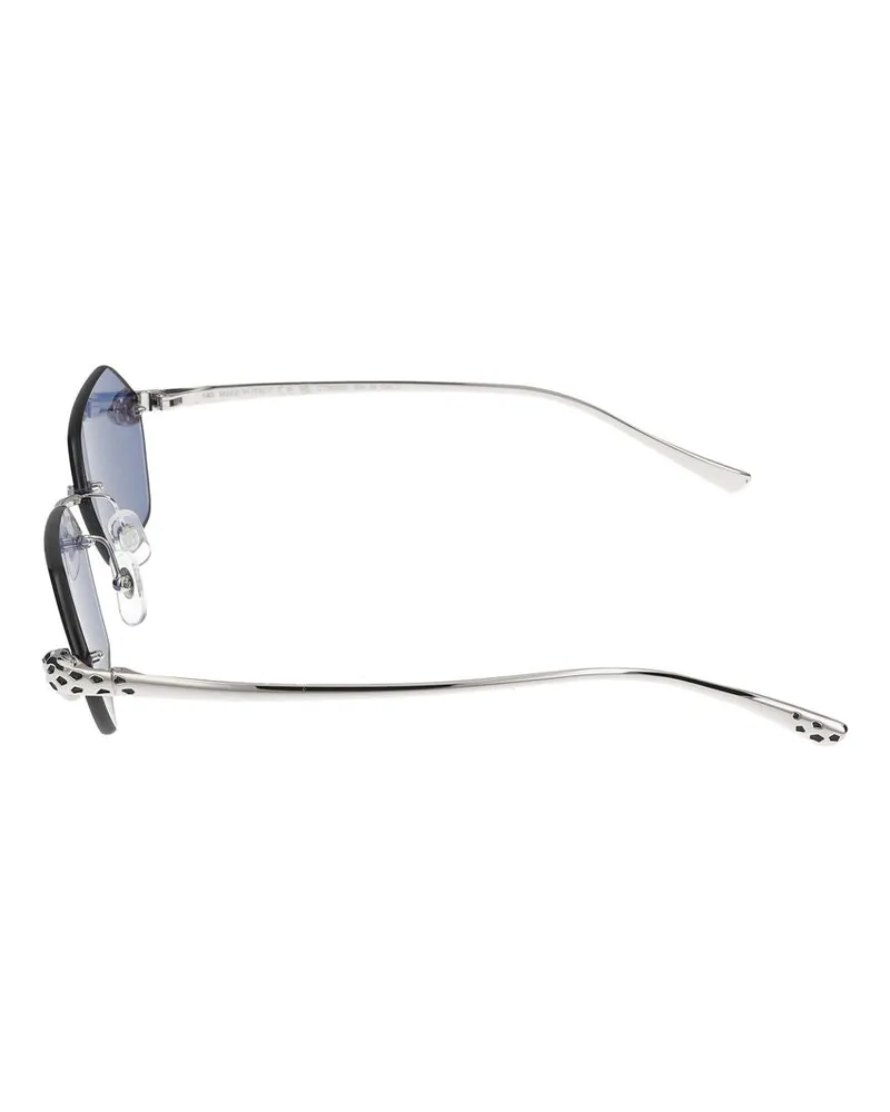 Cartier Women's Sunglasses  Ct0636s 004 Silver Light B 18-140 Metal Silver
