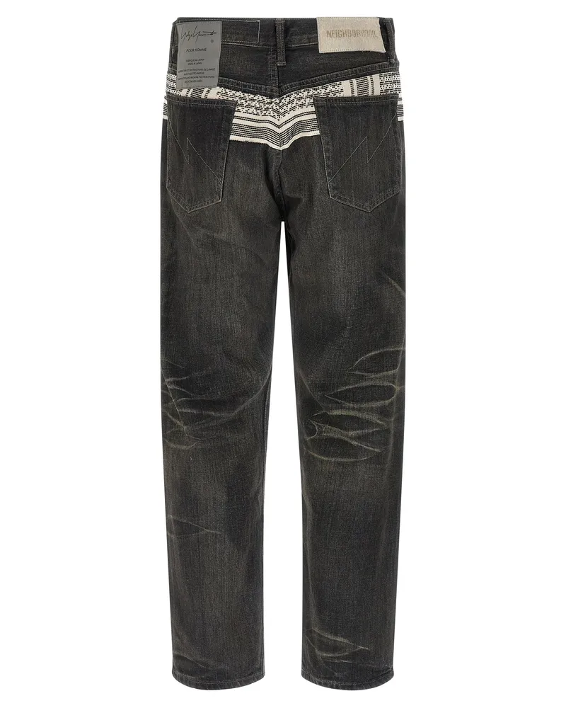 Yohji Yamamoto Savege Jeans — Black Black