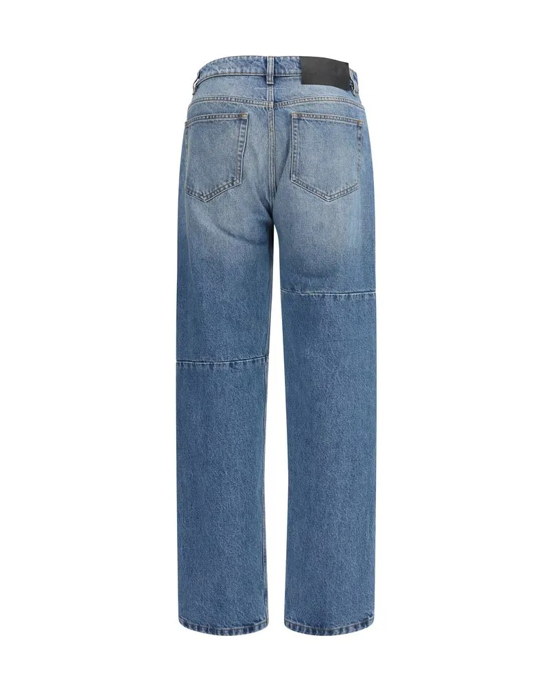 Maison Margiela Men's Blue Cotton Jeans Denim Clothing Blue