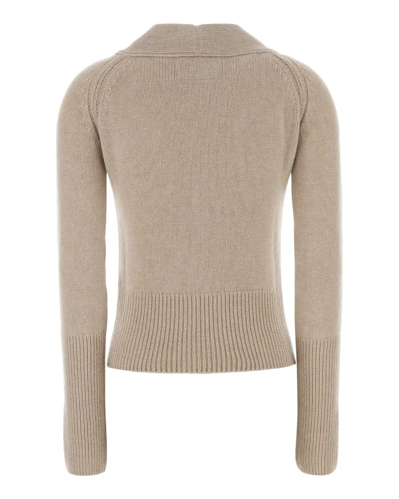 Ermanno Scervino Cashmere Cardigan — Beige Beige