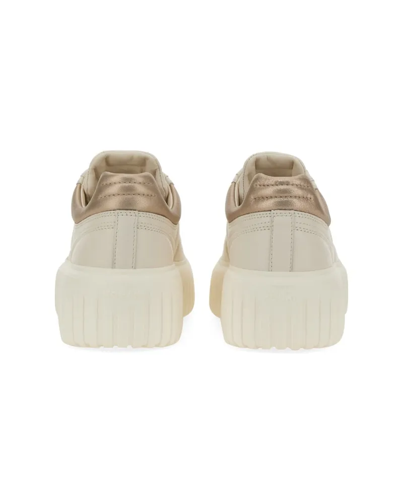 Hogan H-Stripes Sneaker — Beige Beige