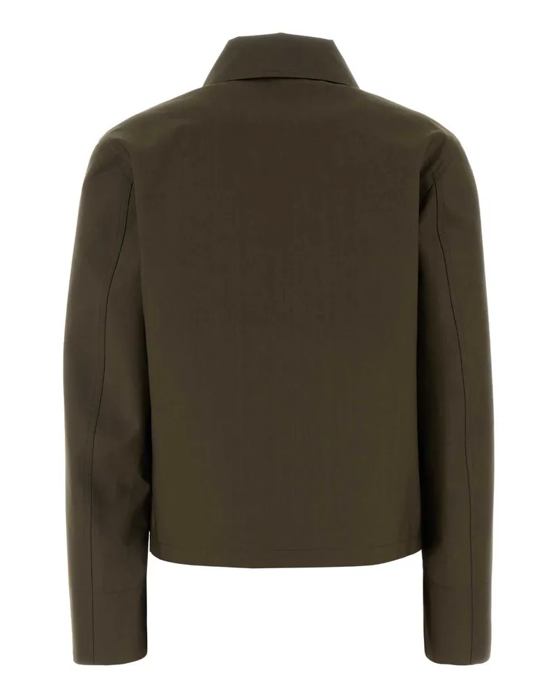 Fendi Logo Jacket — Green Green
