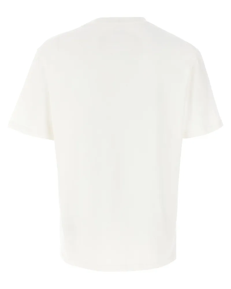 Jil Sander Logo-Embroidered T-shirt — White White