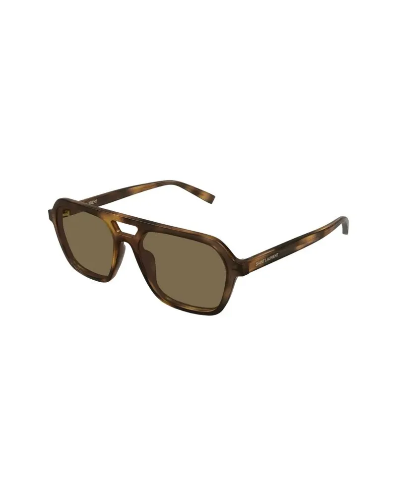 Saint Laurent SL905 Sunglasses — Brown Brown