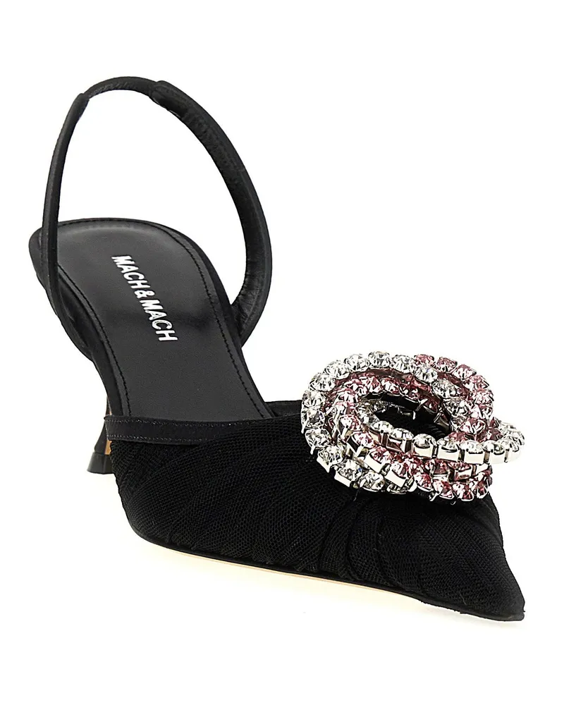 Mach & Mach Galaxy Slingback Black
